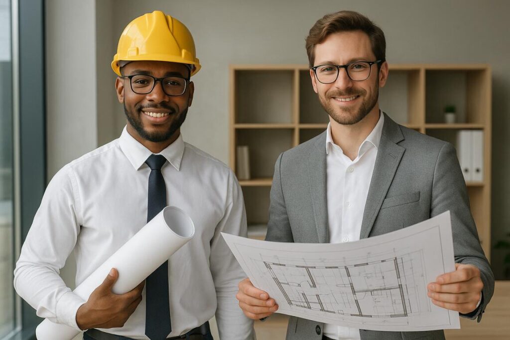 engenheiro civil e arquiteto