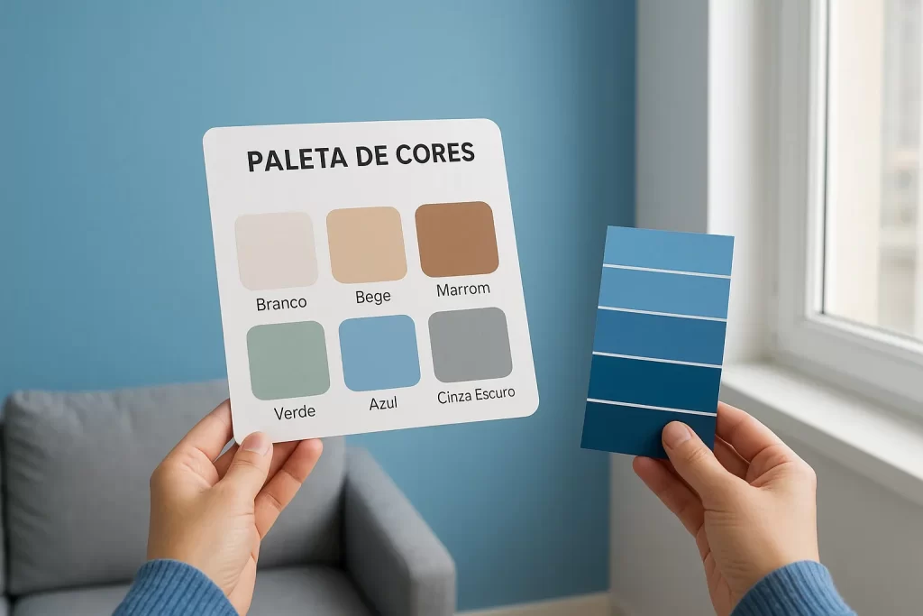 paleta de cores
