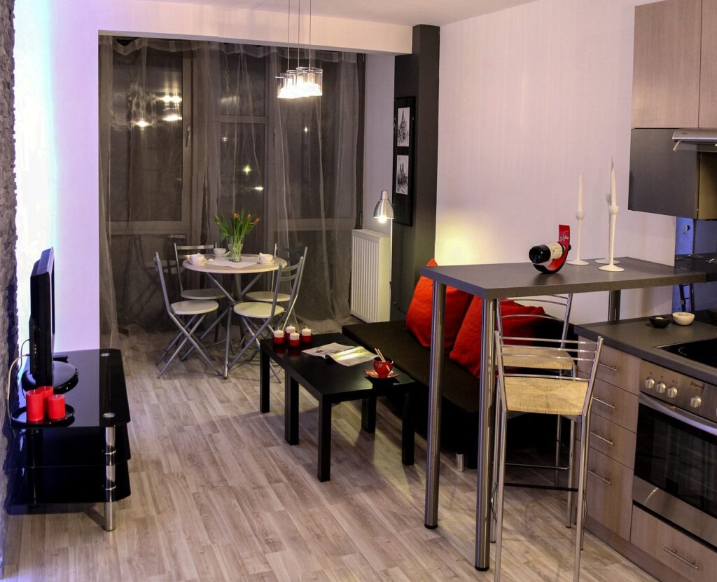 como aproveitar espaços em um apartamento pequeno