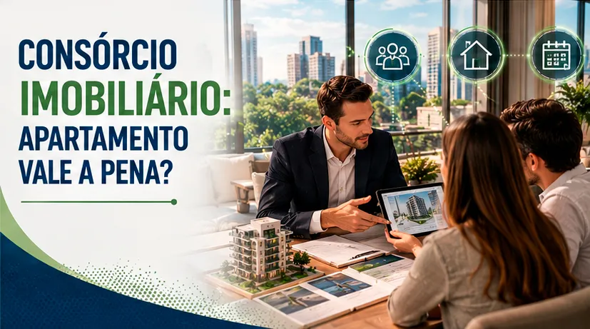 Consórcio imobiliário vale a pena para comprar um apartamento