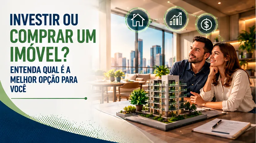 Investir ou comprar um imóvel qual opção faz mais sentido para você
